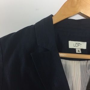 💕Ann Taylor Loft Navy Blazer💕